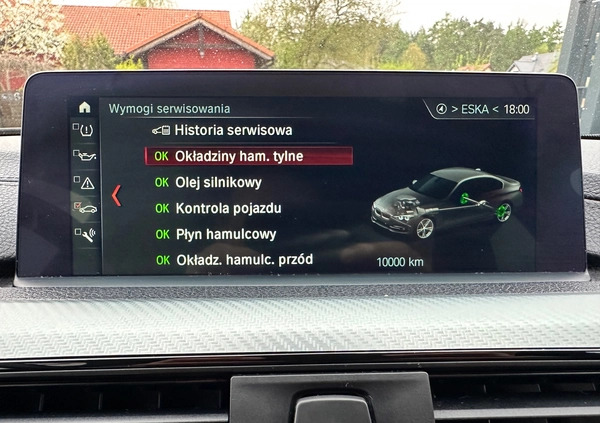 BMW Seria 3 cena 74000 przebieg: 167000, rok produkcji 2017 z Szczecin małe 781